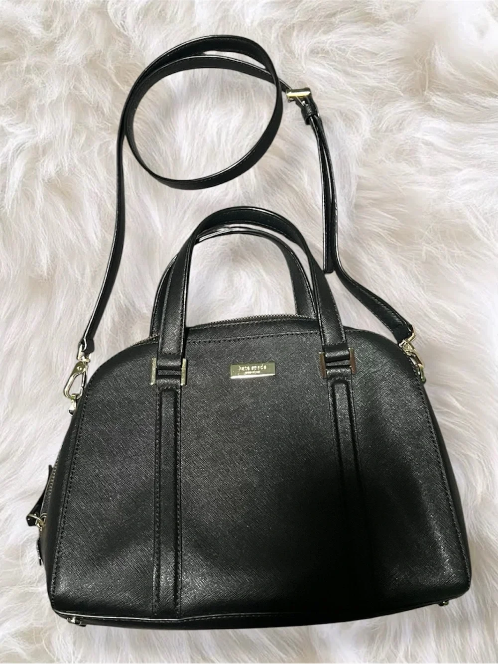 Kate Spade Felix Domed Satchel Crossbody Bag